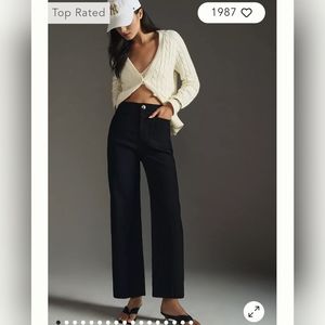 Anthropologie Wide leg pants